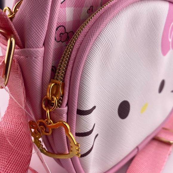 New Hello Kitty Crossbody/ Shoulder Purse - Pink - Sanrio - Picture 5 of 6